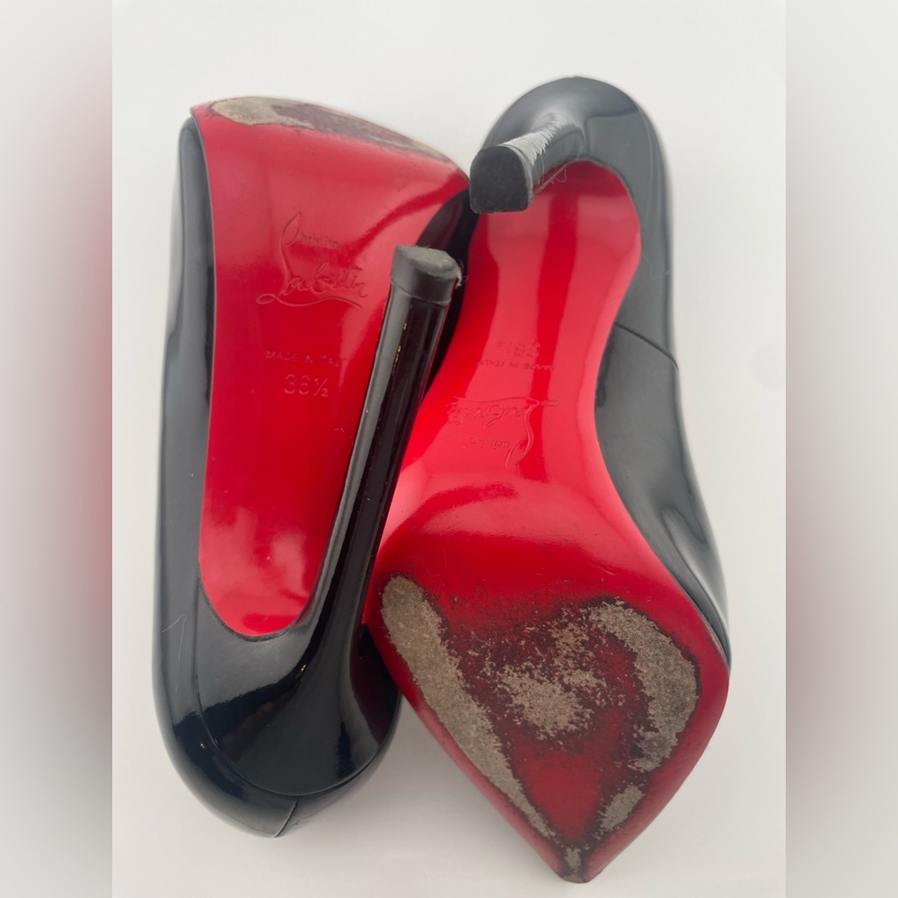 Christian Louboutin Pigalle 120 Patent Pumps 36.5 | Full Set - Picture 6 of 8